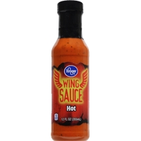 Kroger Wing Sauce - Hot Product Image