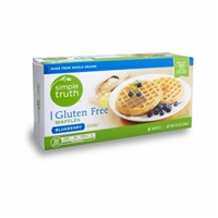 Simple Truth Gluten Free Blueberry Waffles Food Product Image