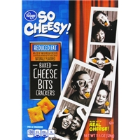 Kroger So Cheesy! Big Baked Cheese Bits - Reduced Fat Product Image