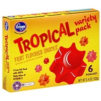 Kroger Fruit Flavored Snacks Tropical Variety Pack Product Image