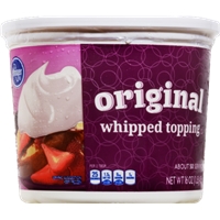 Kroger Original Whipped Topping Food Product Image