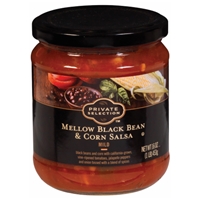 Private Selection Mellow Black Bean & Corn Salsa - Mild Product Image