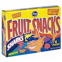 Kroger Sharks Fruit Snacks Product Image