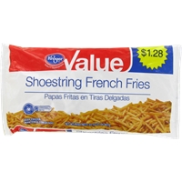 Kroger Value Shoestring French Fries Food Product Image