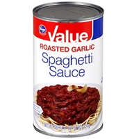 Kroger Spaghetti Sauce Roasted Garlic Food Product Image
