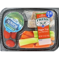 Fresh Selections Vegetable Tray With Pretzels Product Image