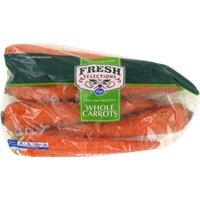 Carrots - Whole - Fresh Selections Food Product Image