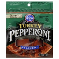 Kroger Turkey Pepperoni Sliced Product Image