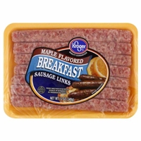 Kroger Maple Flavored Breakfast Sausage Links Product Image