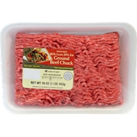 Ground Beef Chuck 80% Lean Food Product Image