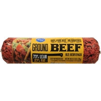 Kroger Ground Beef 73% Lean Food Product Image
