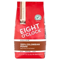 Eight O'clock Colombian Whole Bean 100% Arabica Coffee Product Image