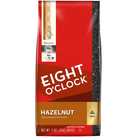 Eight O'Clock Hazelnut Ground Coffee Medium Roast