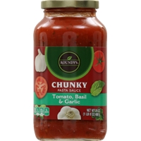 Roundy's Chunky Pasta Sauce - Tomato Basil & Garlic Product Image