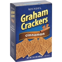 Roundy's Cinnamon Graham Crackers Food Product Image