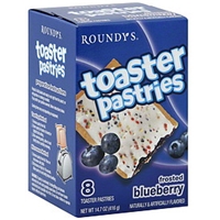 Roundy's Toaster Pastries Frosted Blueberry Food Product Image