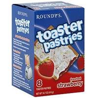 Roundy's Toaster Pastries Frosted Strawberry Food Product Image