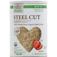 Simply Roundy's Organic Steel Cut Oats Food Product Image
