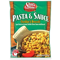 Shurfine Pasta & Sauce Cheddar & Broccoli Product Image