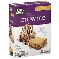 Shur Fine Brownie Mix Blondie Food Product Image