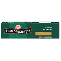 Shurfine Pasta Thin Spaghetti Food Product Image