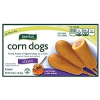 Spartan Corn Dogs Classic Food Product Image