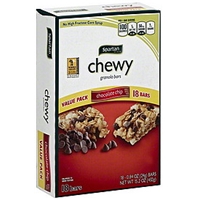 Spartan Granola Bars Chewy, Chocolate Chip, Value Pack Food Product Image