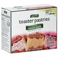 Spartan Toaster Pastries Frosted, Variety Pack Food Product Image