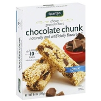 Spartan Granola Bars Chewy, Chocolate Chunk Food Product Image