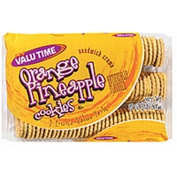 Valu Time Cookies Sandwich Orange Pineapple Cremes Product Image