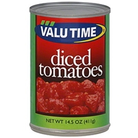 Valu Time Tomatoes Diced Product Image