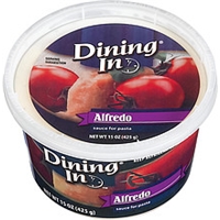 Dining In Alfredo Sauce For Pasta Food Product Image