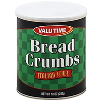 Valu Time Bread Crumbs Italian Style Food Product Image