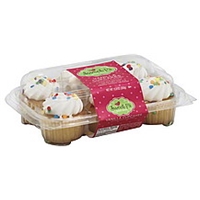 Sweet P's Cupcakes Vanilla Food Product Image