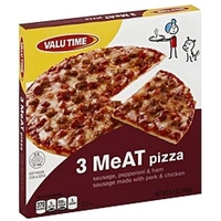 Valu Time Pizza 3 Meat Product Image