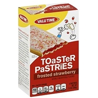 Valu Time Toaster Pastries Frosted Strawberry