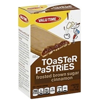Valu Time Toaster Pastries Frosted Brown Sugar Cinnamon