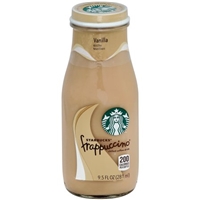 Starbucks Frappuccino Vanilla Chilled Coffee Drink Product Image