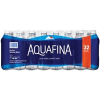 Aquafina Purified Drinking Water 32 PK Food Product Image