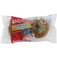 Otis Spunkmeyer Wild Blueberry Muffins Food Product Image