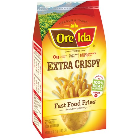 Ore-Ida Fast Food Fries Extra Crispy Allergy and Ingredient Information