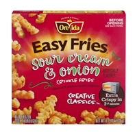 Ore-Ida Easy Fries Sour Cream and Onion Crinkle French Fries Food Product Image
