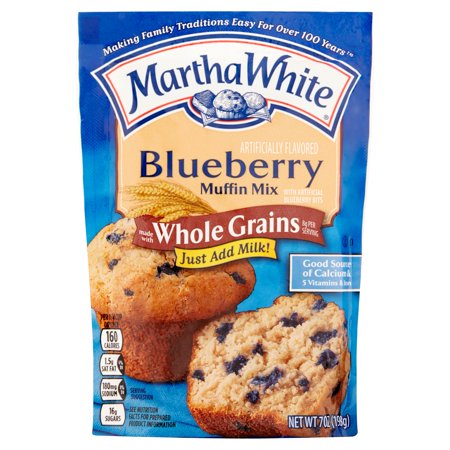 Martha White Blueberry Muffin Mix Food Product Image