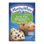 Martha White Low Fat Blueberry Muffin Mix Food Product Image