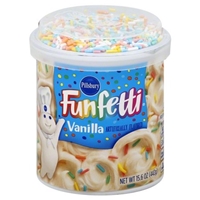 Pillsbury Funfetti Vanilla Frosting Product Image