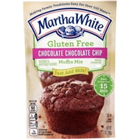Martha White Gluten Free Chocolate Chocolate Chip Muffin Mix Product Image