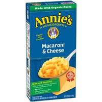 Annie's Homegrown Macaroni & Cheese Packaging Image