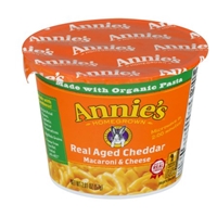 Annie's Homegrown Macaroni & Cheese Real Aged Cheddar Product Image