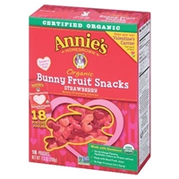 Annie's Organic Strawberry Fruit Snacks 7.3 oz Food Product Image