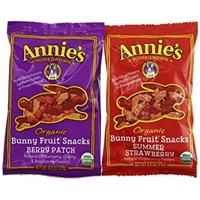 Annie's Homegrown Organic Bunny Fruit Snacks Variety Pack - 12 PK Food Product Image